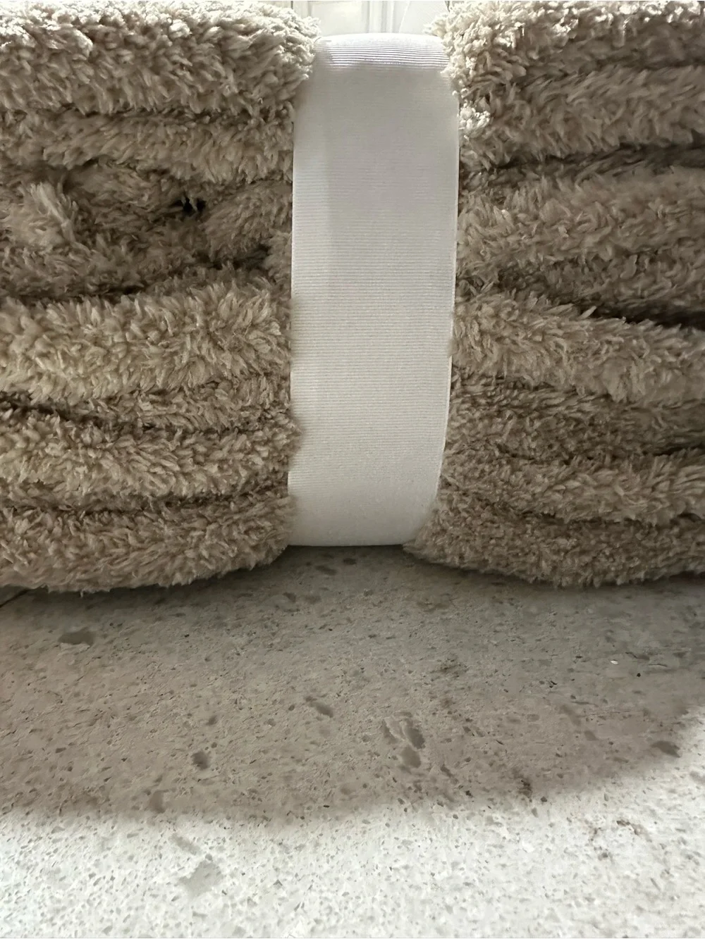Home Expressions Twin/Twin XL Tan Sherpa Blanket